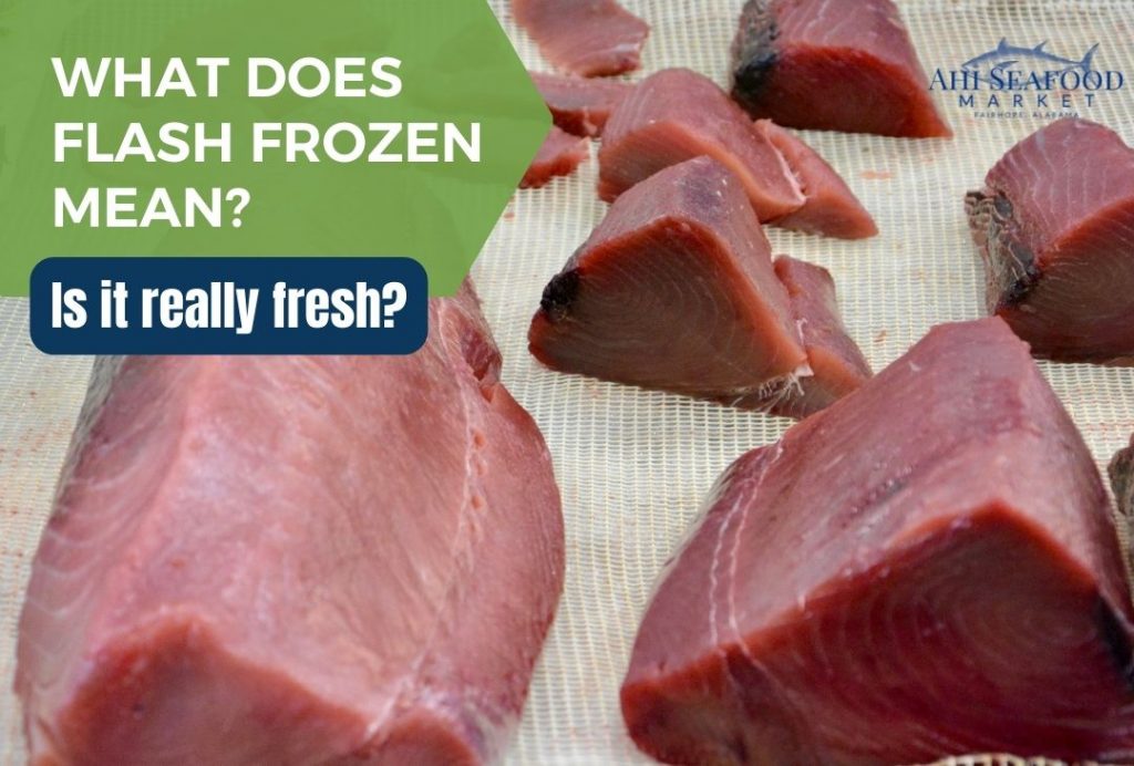 flash frozen tuna