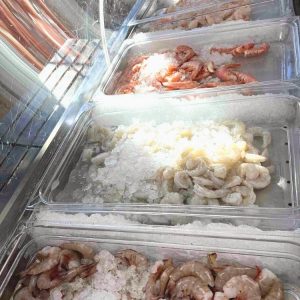 fresh seafood gulf shrimp local market