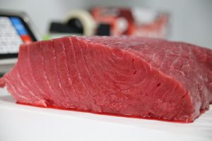 bluefin tuna ahi seafood market