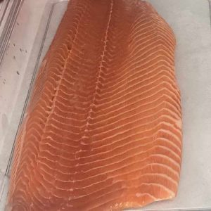 Fresh King Salmon at Ahi Seafood Market